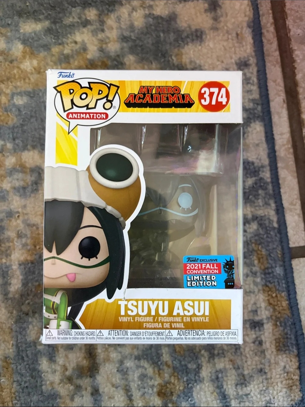 Funko Pop! Tsuyu Asui Vinyl Figure
